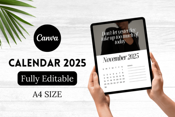 Calendar 2025 Canva Template: Your Blueprint for a Focused Year