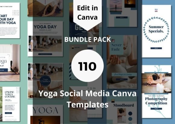Elevate Your Feed: Mastering Yoga Social Media with Canva