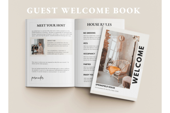 Elevate Your Hosting with a Canva Airbnb Welcome Book