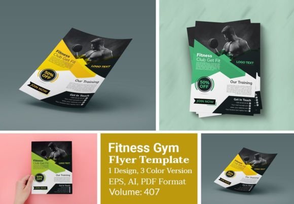 High-Impact Fitness Gym Flyer Templates: A Designer's Toolkit