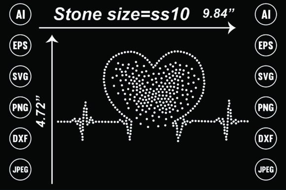 Love Rhinestone Templates Design: Bling for Your Brand