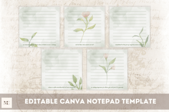 Organize Your Ideas: The Power of Editable Canva Notepads