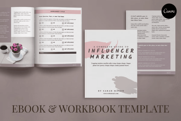 Rae Ebook Workbook Template Canva: Elevate Your Digital Content