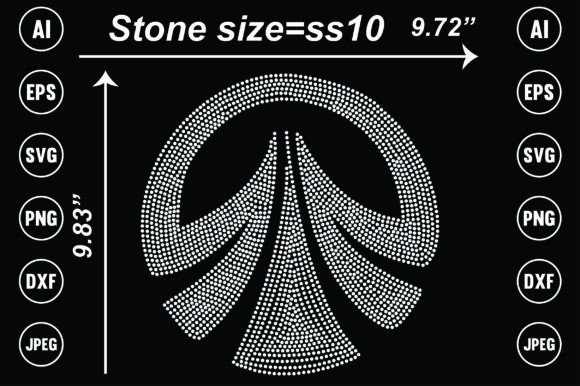 Stunning Logo Rhinestone Templates Design for Creative Projects
