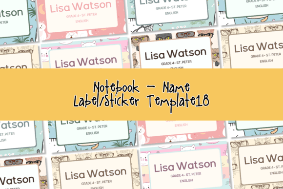 Stylish School Labels: Your Canva Name Labels18 PLR Guide