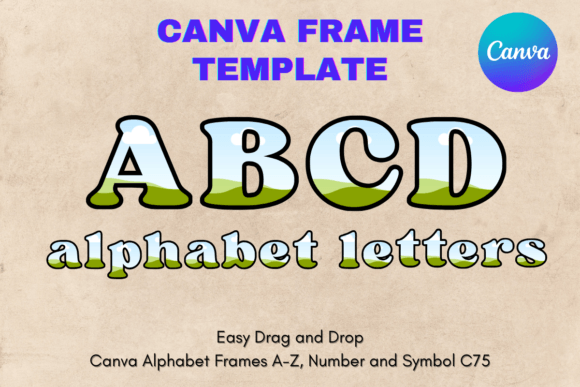 Unlocking Your Brand's Voice with the Canva Letters Frame Alphabet Template_75
